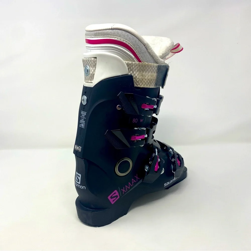 Salomon X MAX 80W Ski Boots Women’s Size‎ Mondopoint 22 / 22.5 — US 5 / 5.5